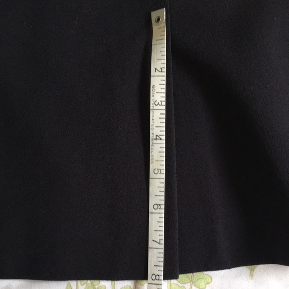 Laura black lined skirt - Picture 8 of 8